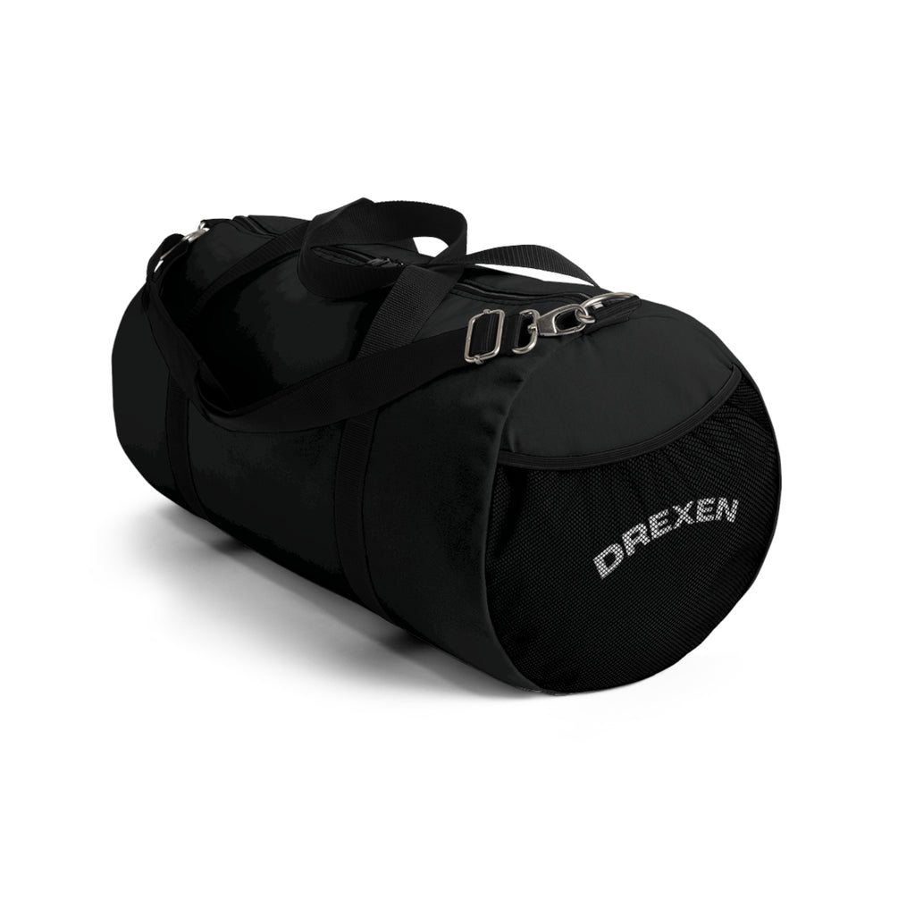 DREXEN Classic Black Duffel Bag – Lightweight Travel & Gym Carryall