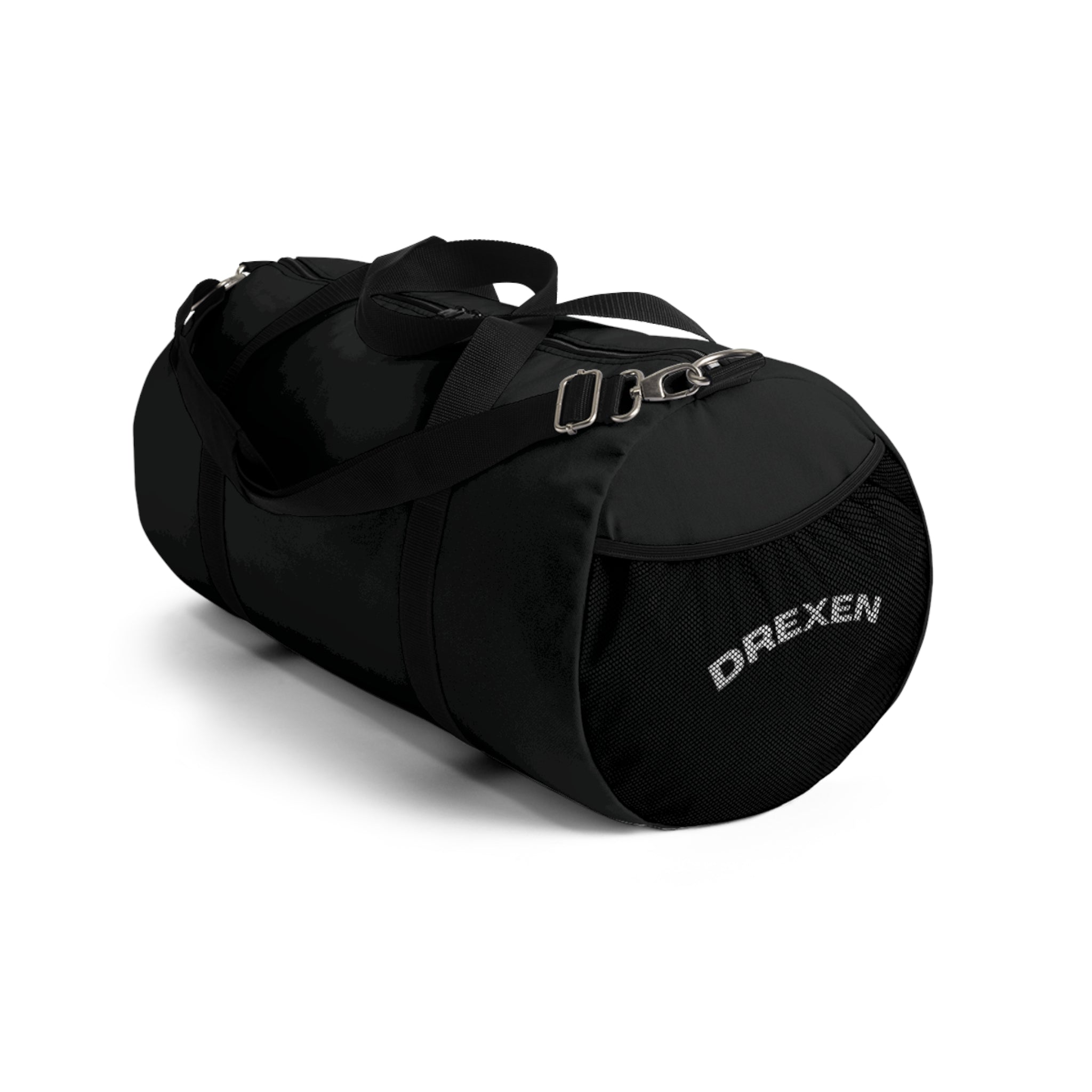 DREXEN Classic Black Duffel Bag – Lightweight Travel & Gym Carryall