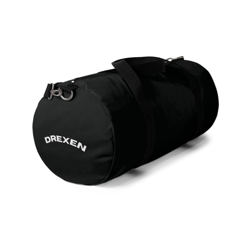 DREXEN Classic Black Duffel Bag – Lightweight Travel & Gym Carryall