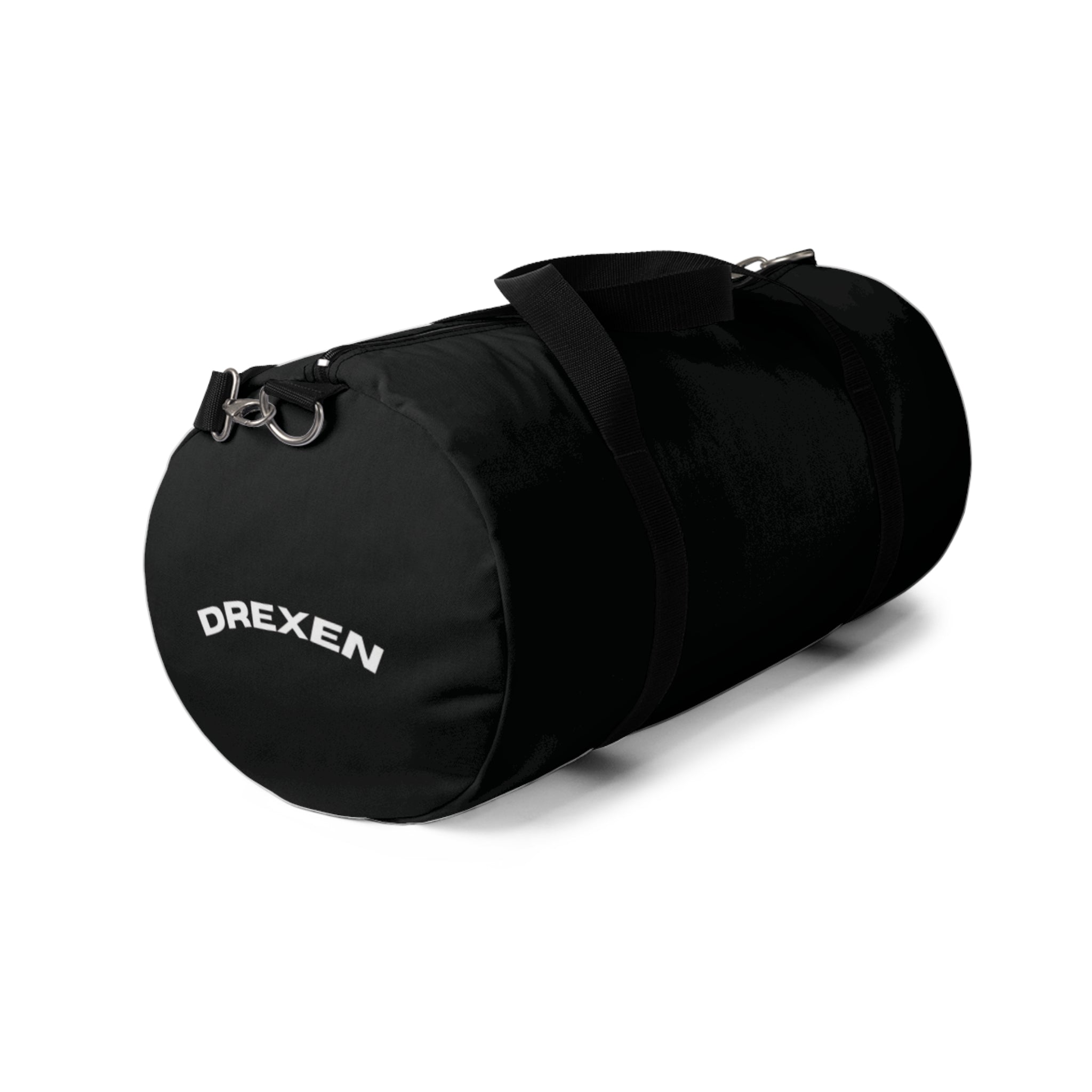 DREXEN Classic Black Duffel Bag – Lightweight Travel & Gym Carryall