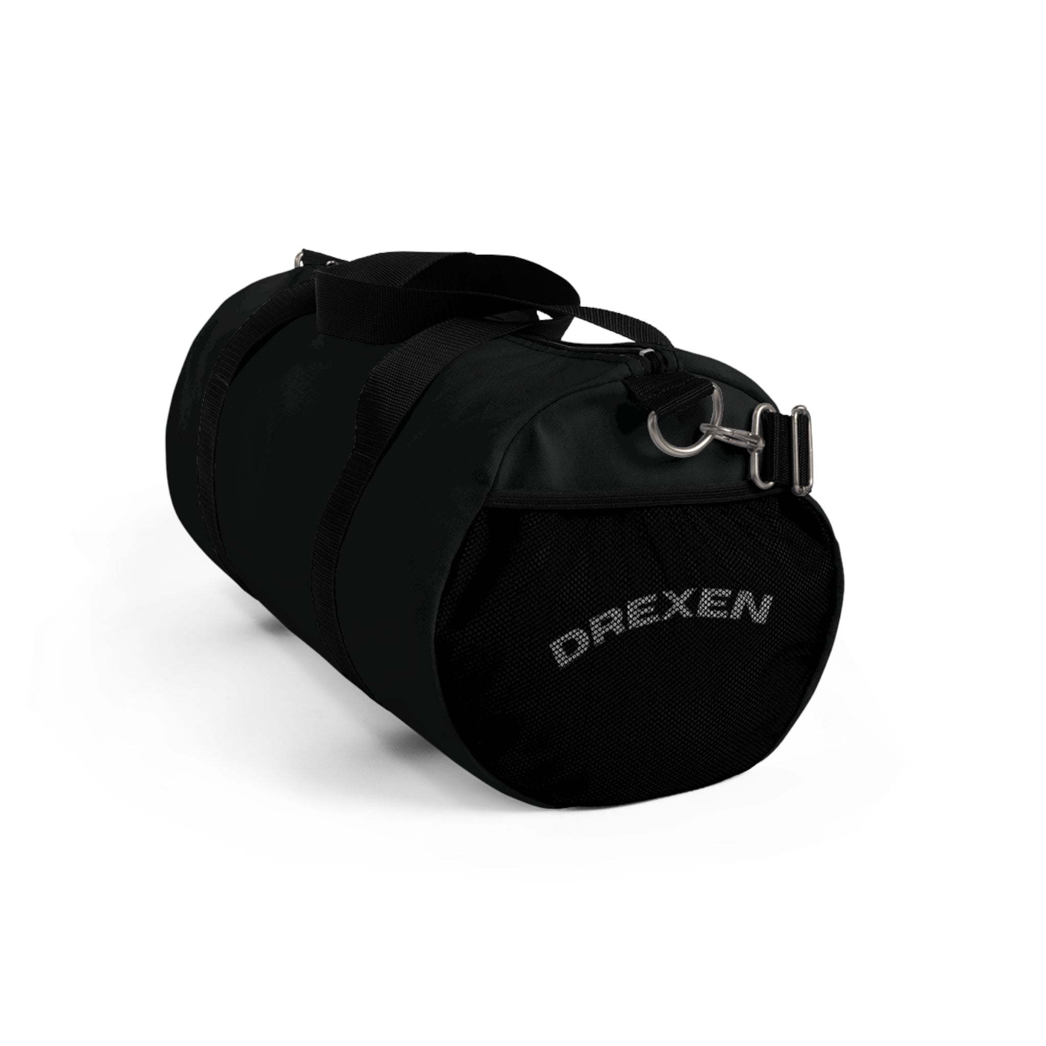 DREXEN Classic Black Duffel Bag – Lightweight Travel & Gym Carryall