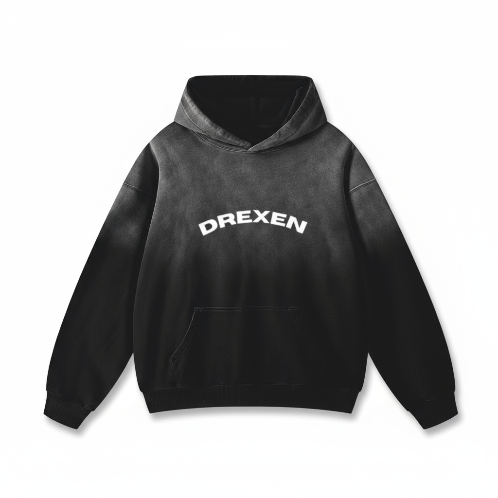DREXEN CLASSIC Heavyweight Sunfade Oversized Hoodie