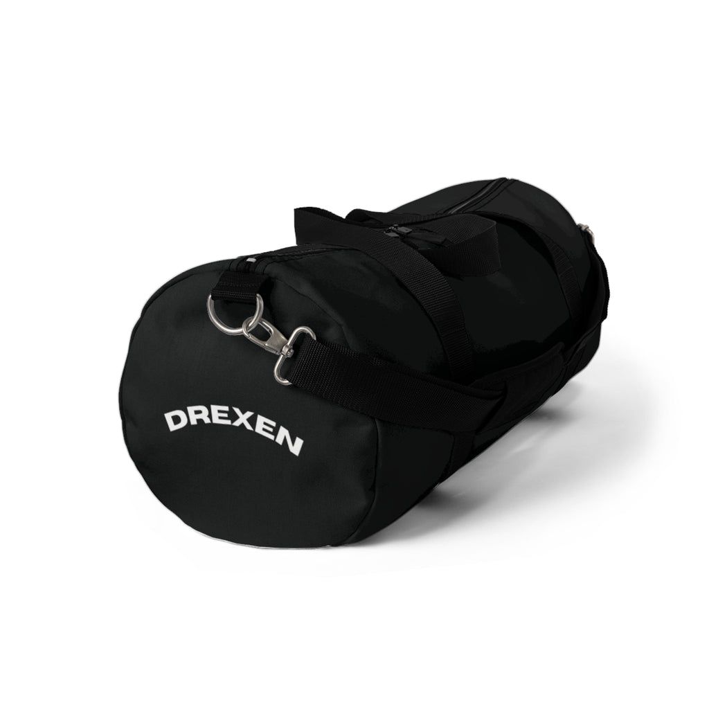 DREXEN Classic Black Duffel Bag – Lightweight Travel & Gym Carryall